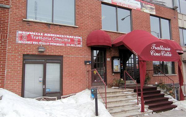 Trattoria Cinecitta - Restaurant Cuisine Méditerranéenne Côte-des-Neiges, Montréal