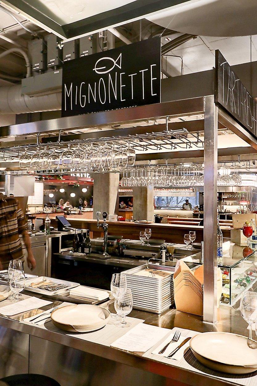 Mignonette - Restaurant Cuisine Marché Quartier des Spectacles, Montréal