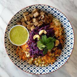 Mlle Flexcyntarienne - Repas prêt à manger Vegan Options Restaurant