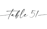 Table 51 Restaurant